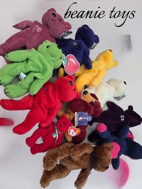 New Huge lot of Beanie vintage toys and more